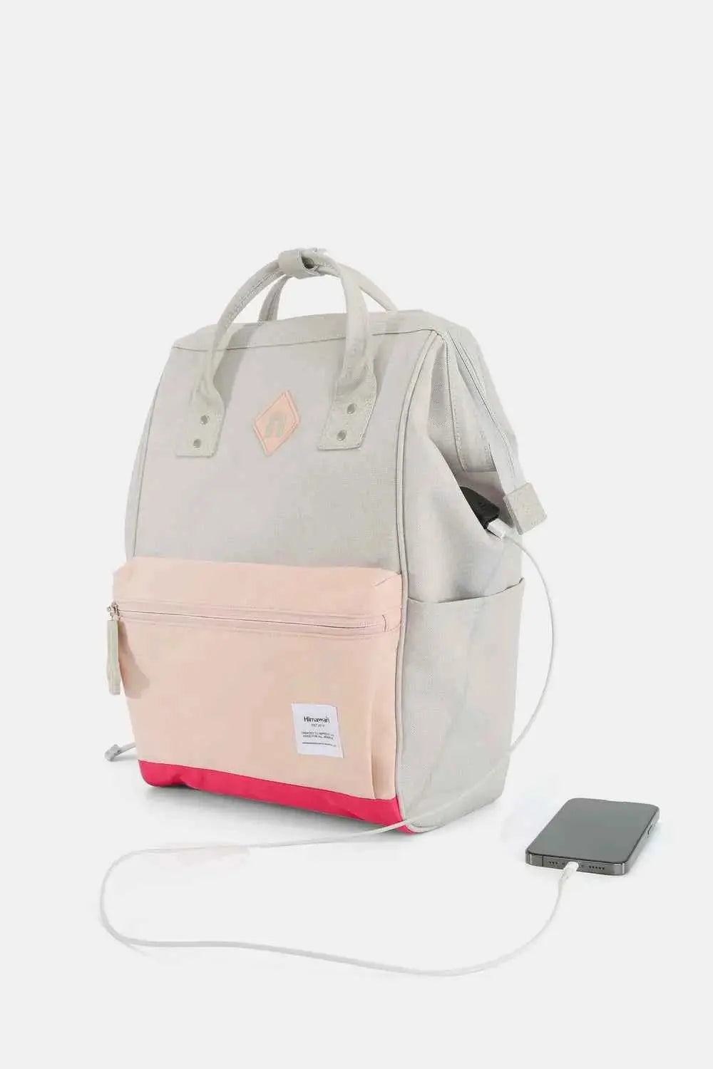 Waterproof Backpack Bag with External USB Port.