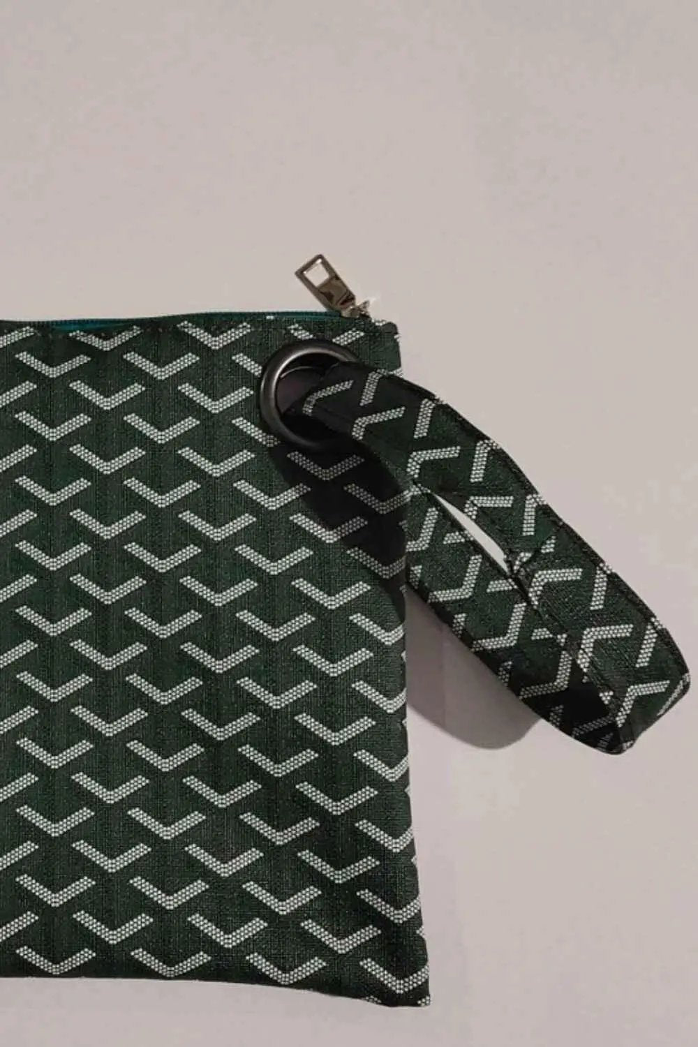 Carry Your Love Plaid Wristlet.