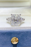 5 Carat Moissanite 925 Sterling Silver Ring.