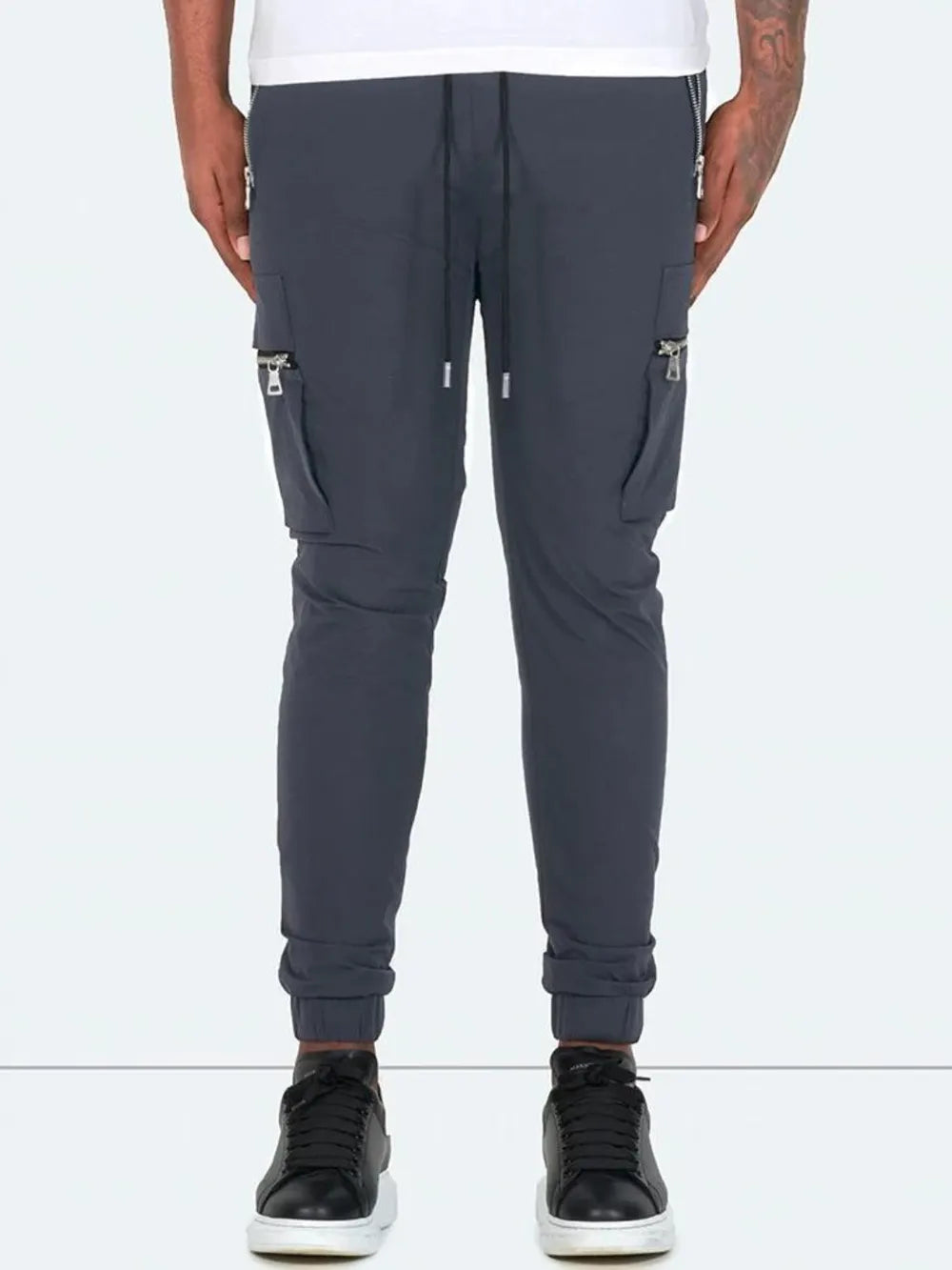 Men's Drawstring Pants with Pockets.