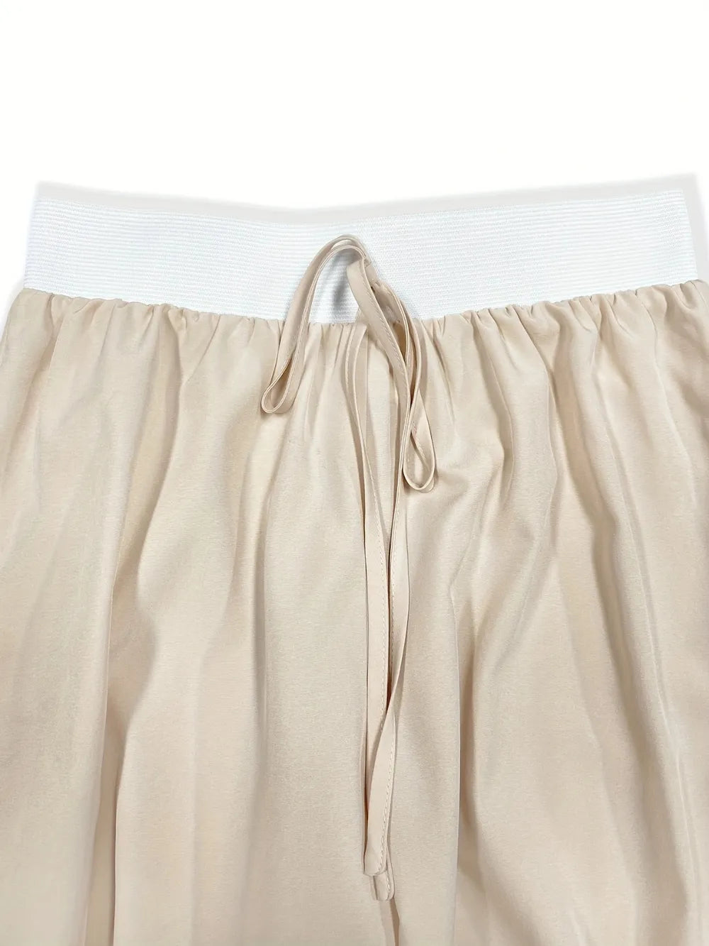 Round Neck Short Sleeve Top and Tied Pants Set - CHIC TB