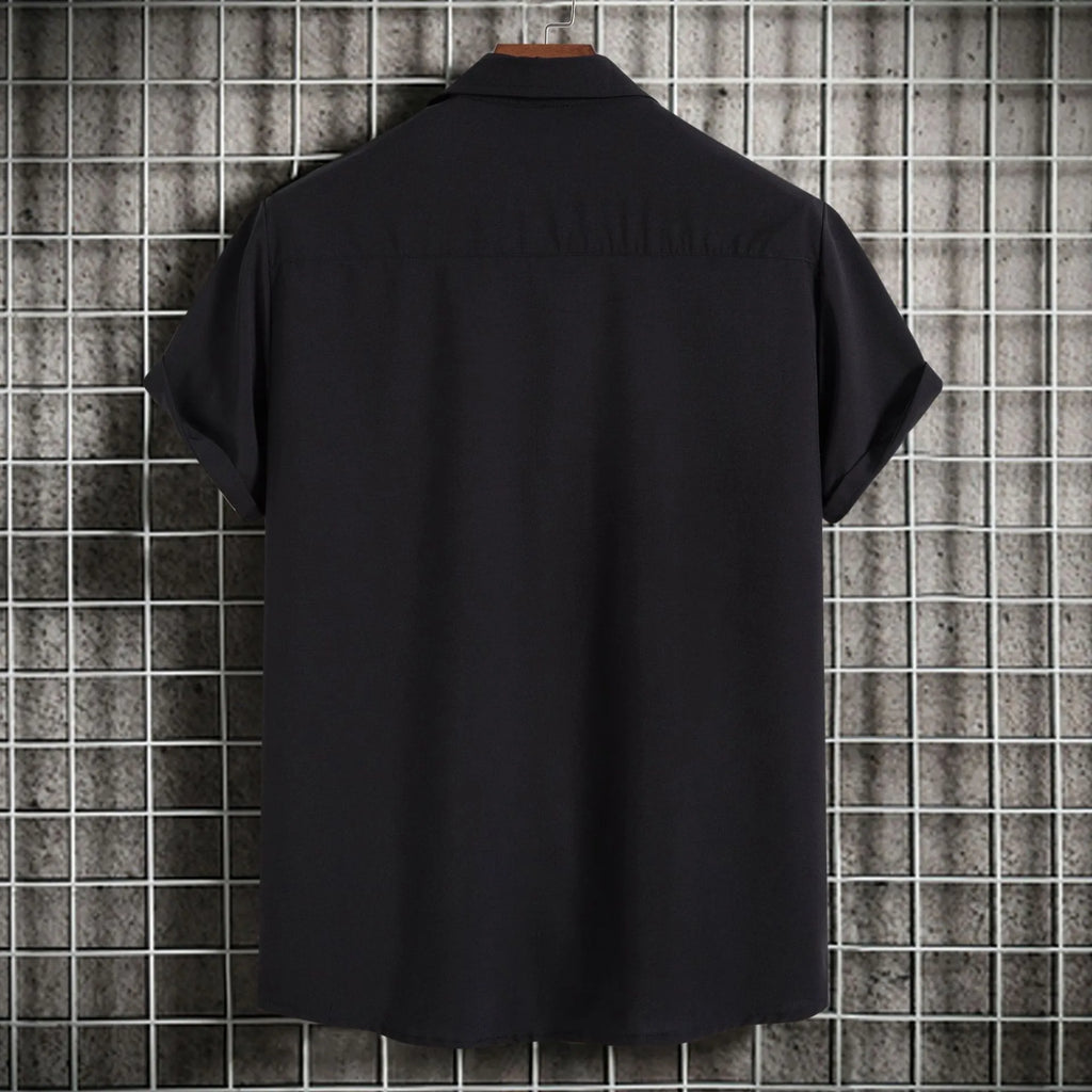 Button Up Short Sleeve Shirt.