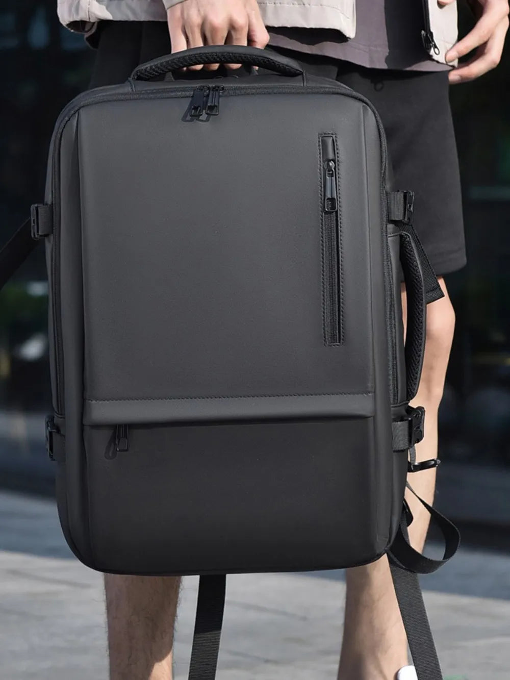 Multi-Pockets Adjustable Straps Backpack Bag.