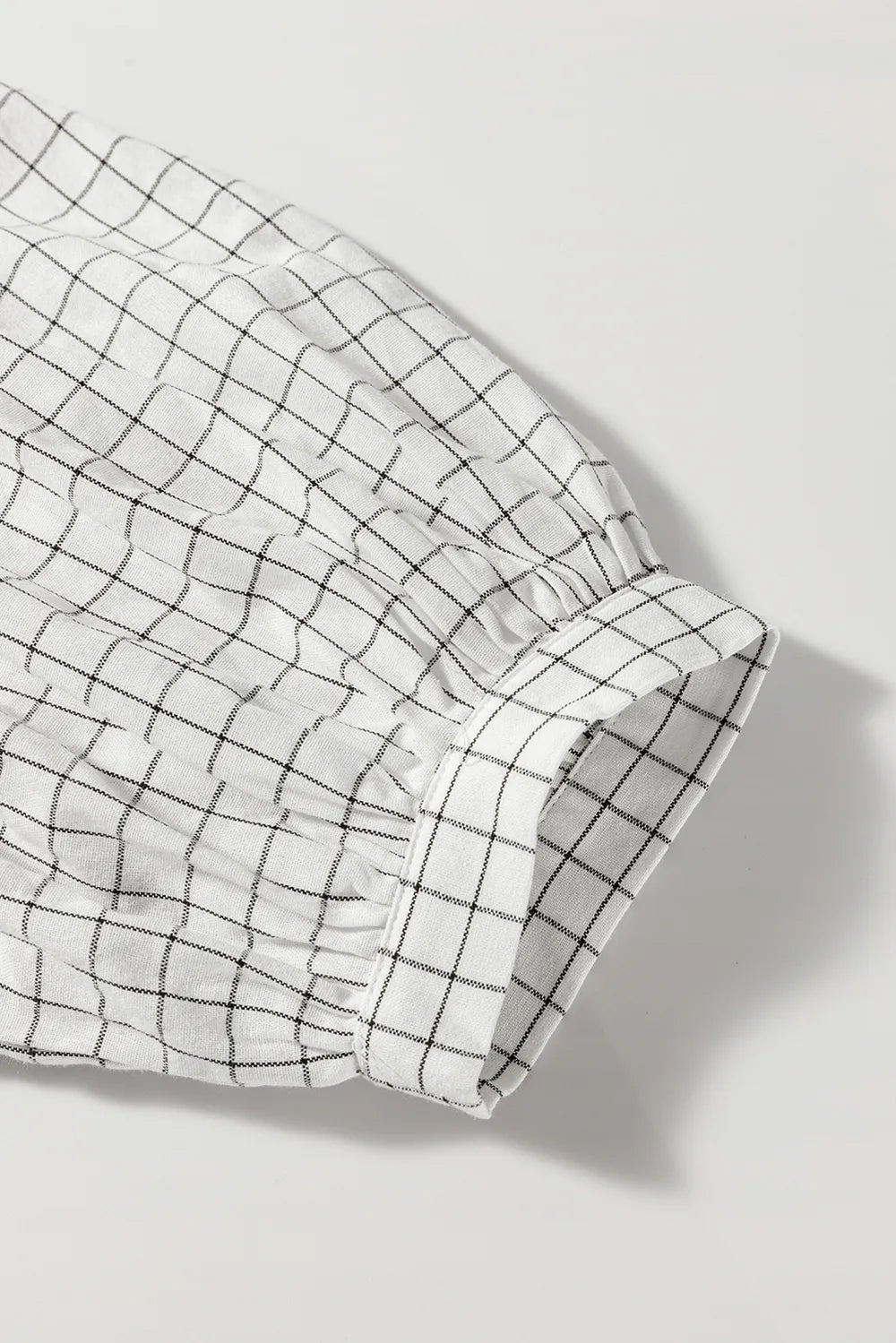 Balloon Sleeve Mini Dress.