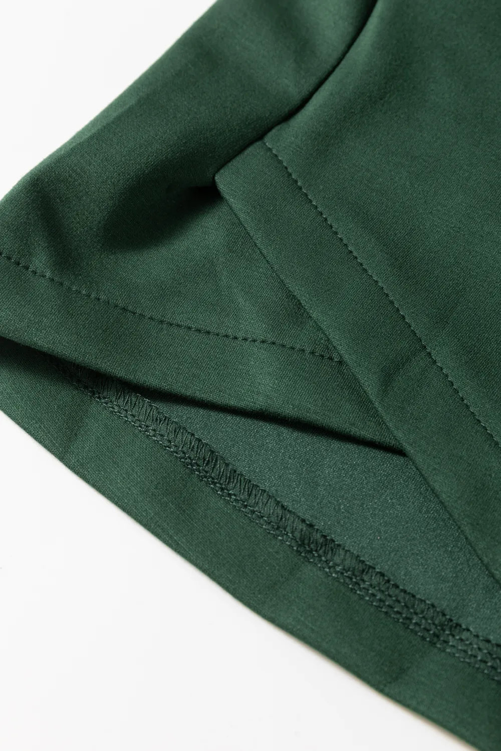 Drawstring Half Zip Long Sleeve Romper.