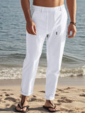 Men's Full Size Casual Drawstring Pants Plus Size.
