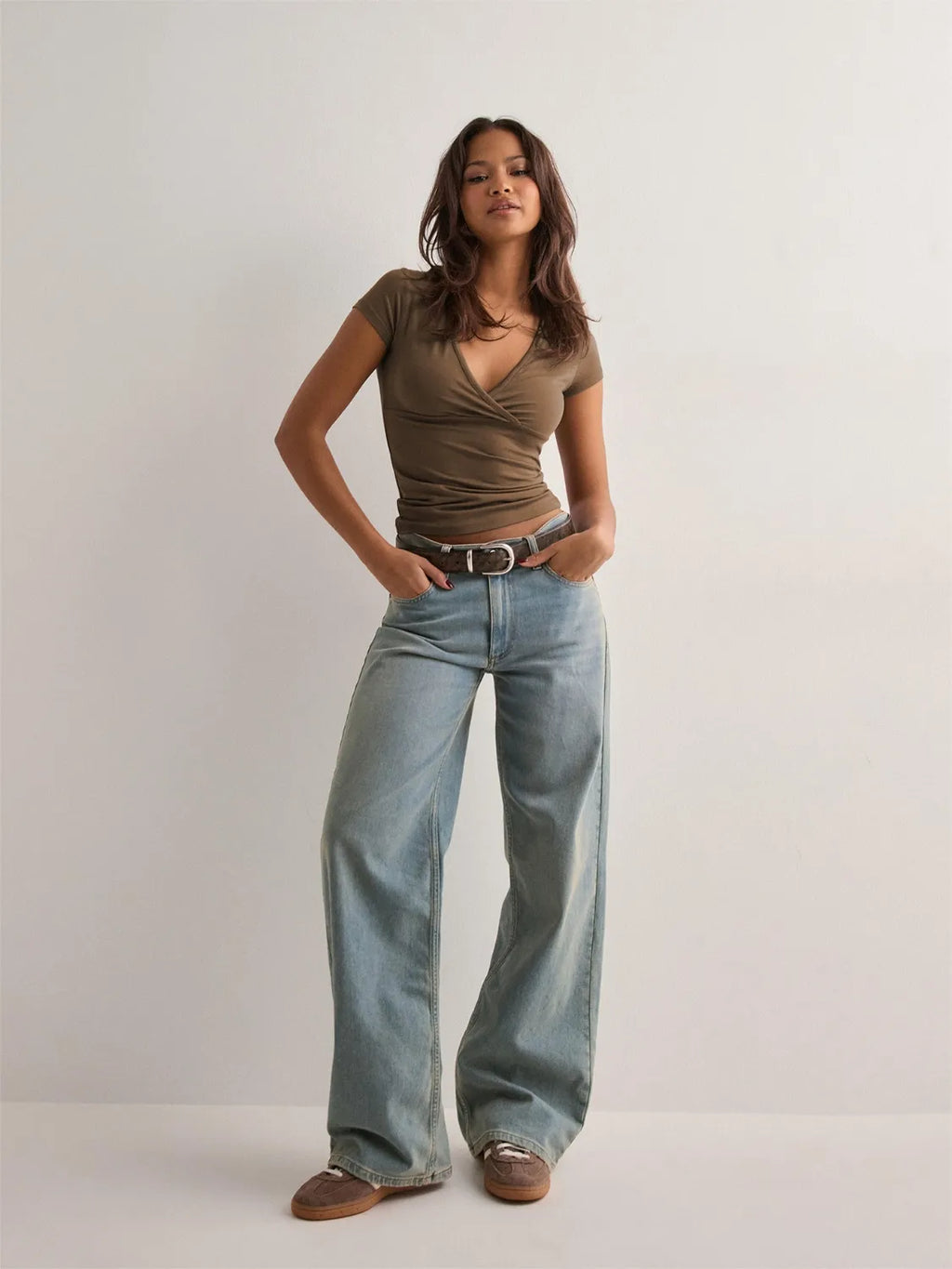 Surplice Short Sleeve T-Shirt.