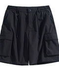 Men's Drawstring Pocketed Shorts.