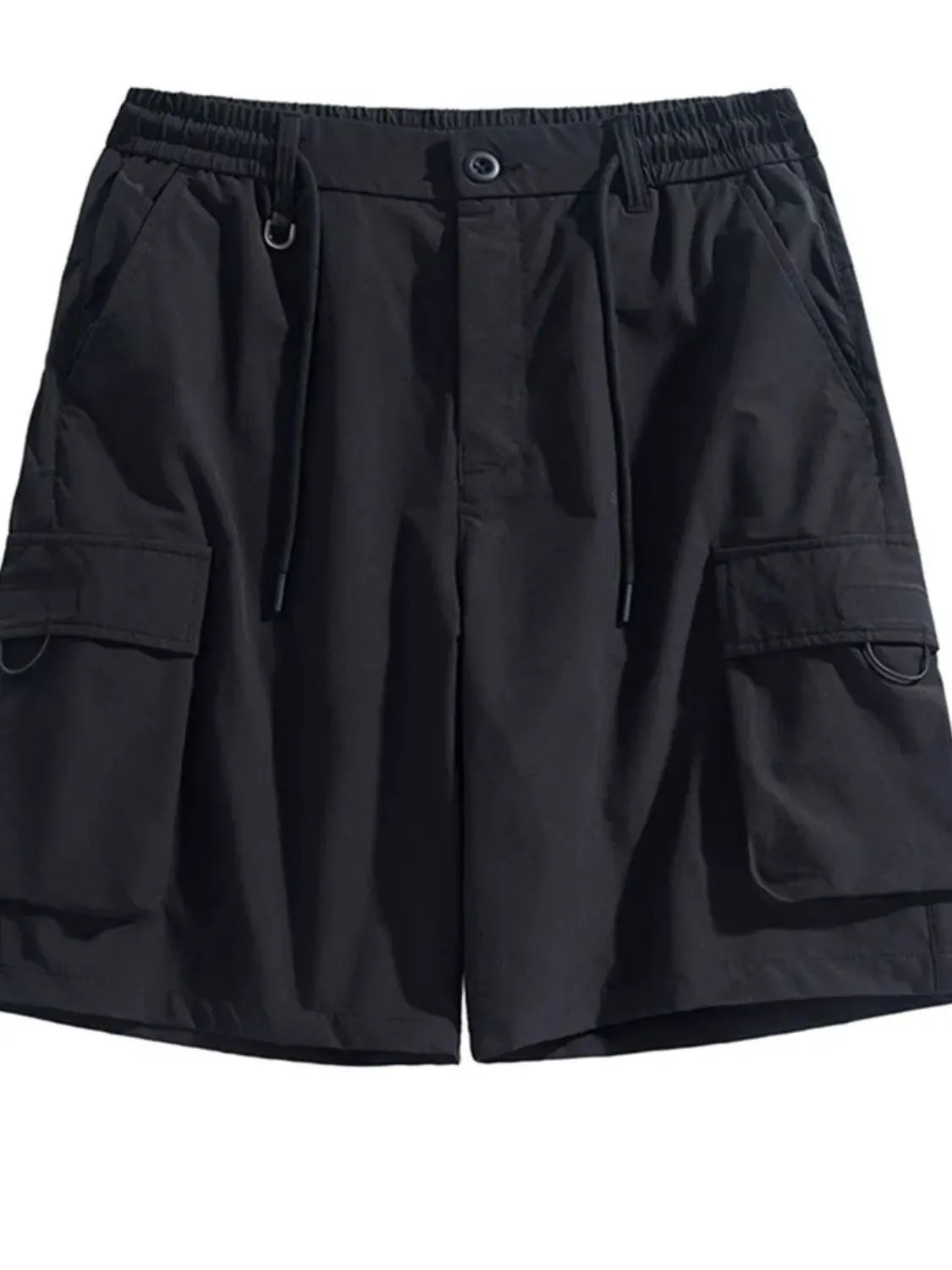 Men's Drawstring Pocketed Shorts.