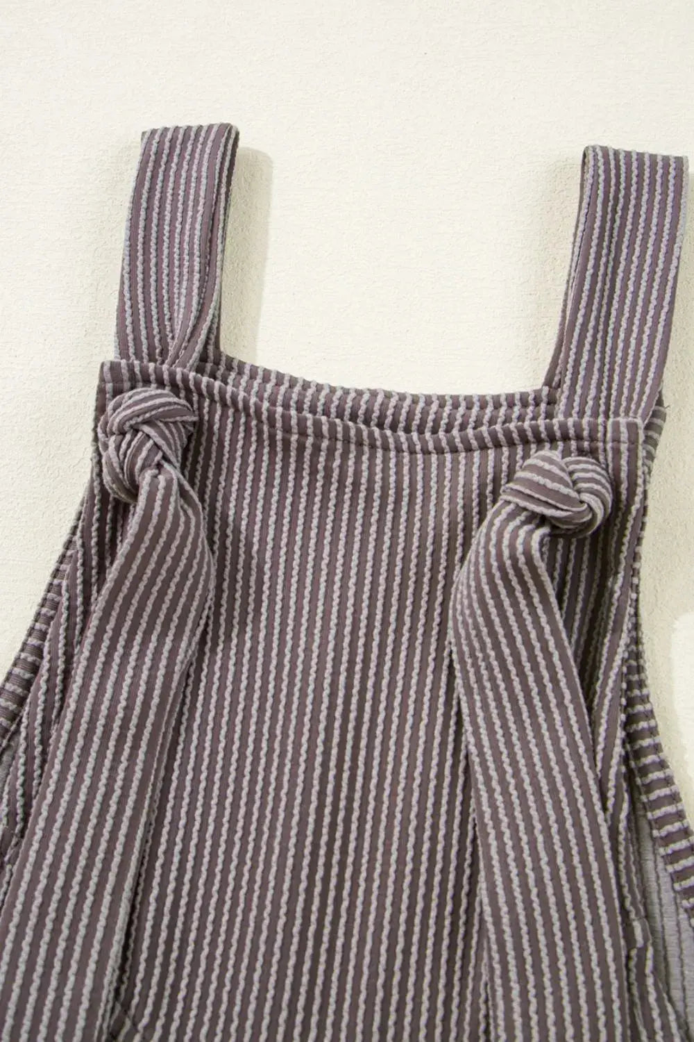 Corded Adjustable Straps Wide Leg Loose Overalls.