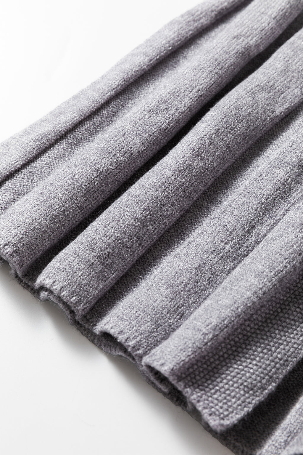 High Cable Knit Cardigan Sweater