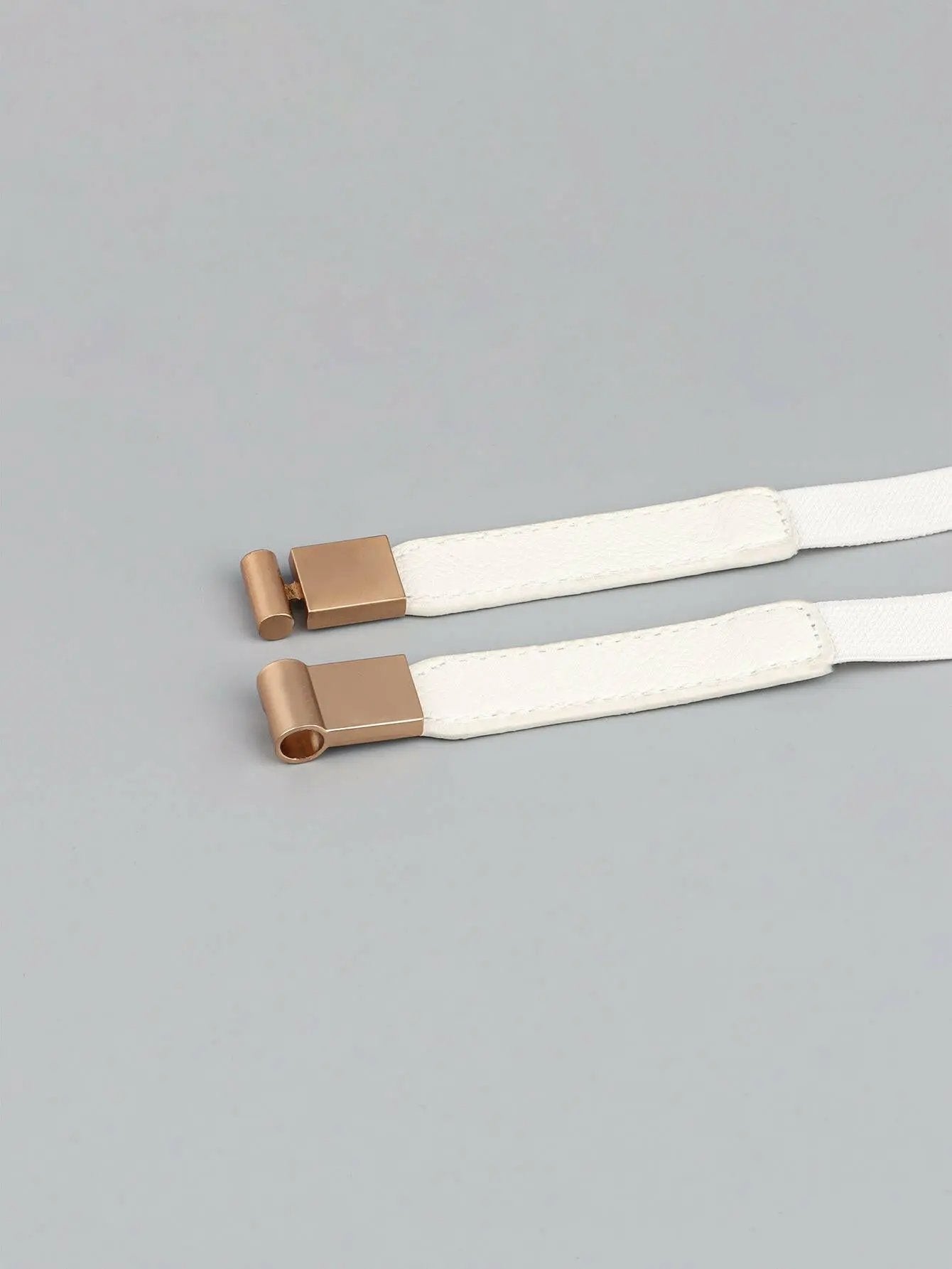 PU Elastic Skinny Belt.