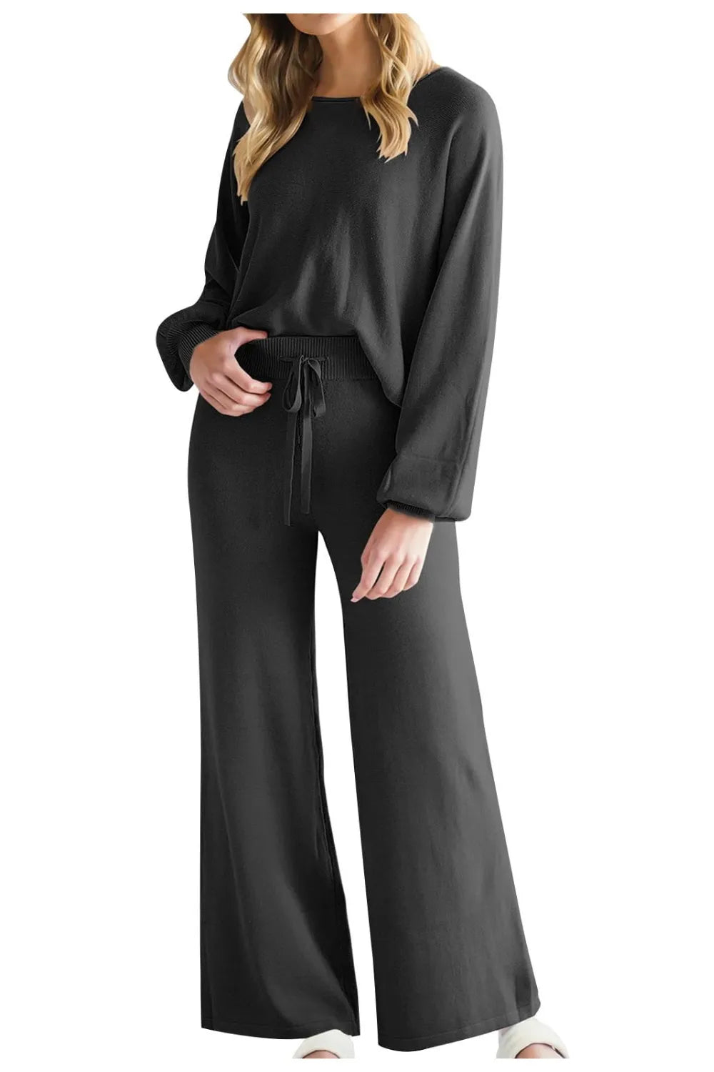 Long Sleeve Top and Pants Set WOMEN - CHIC TB