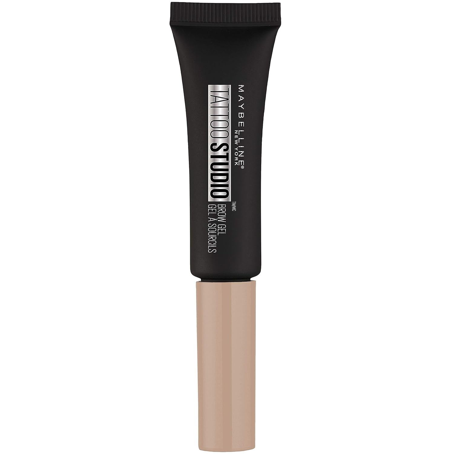 Maybelline Tattoostudio Waterproof Eyebrow Gel Makeup, Soft Brown, 1 Count