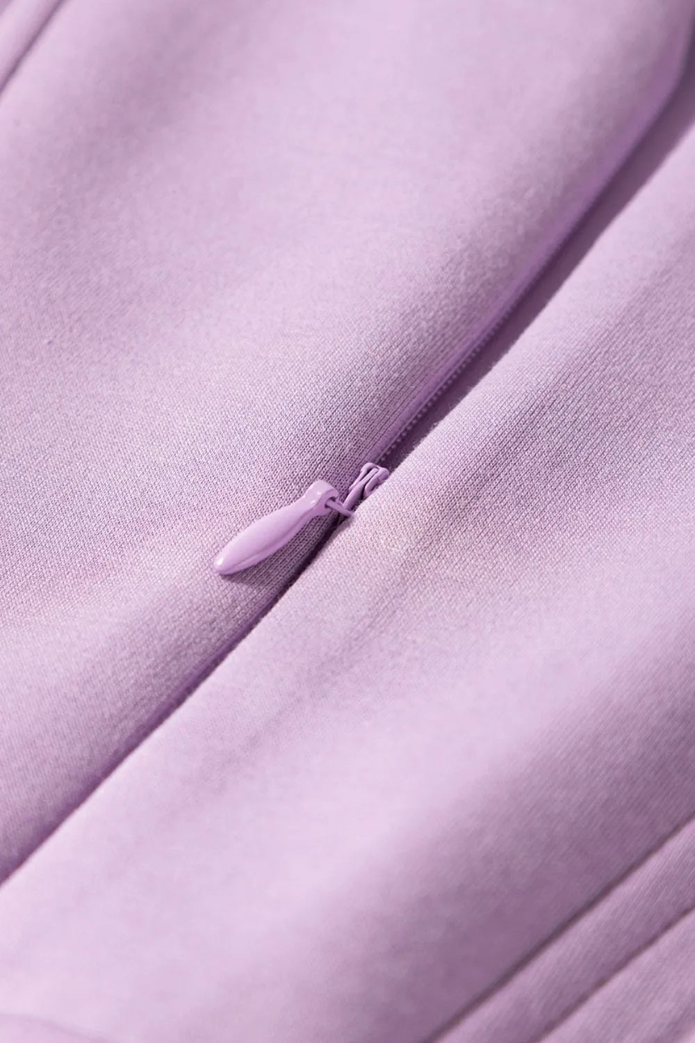 Short Sleeve Zipper Collared Elastic High Waist Romper.