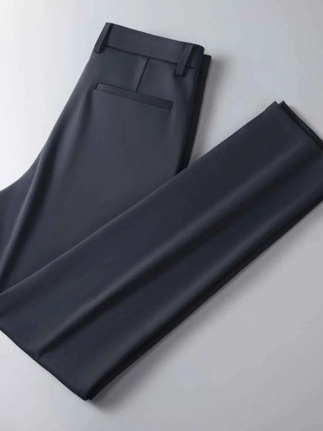 Men's Slim Fit Pants with Pockets