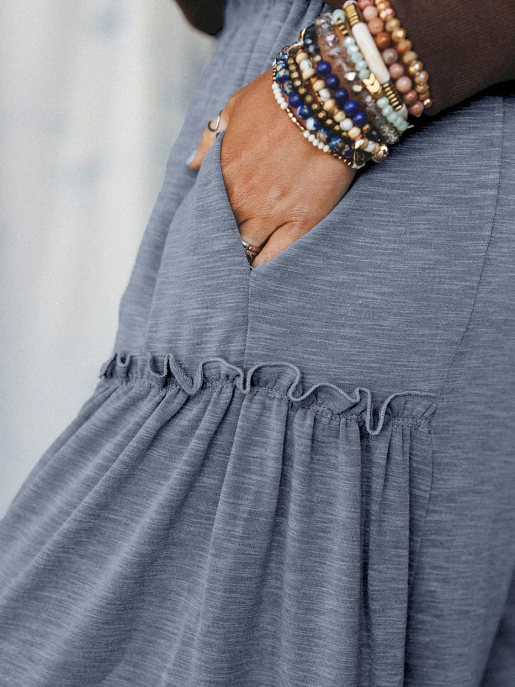 Casual Wide Leg Drawstring Pants.