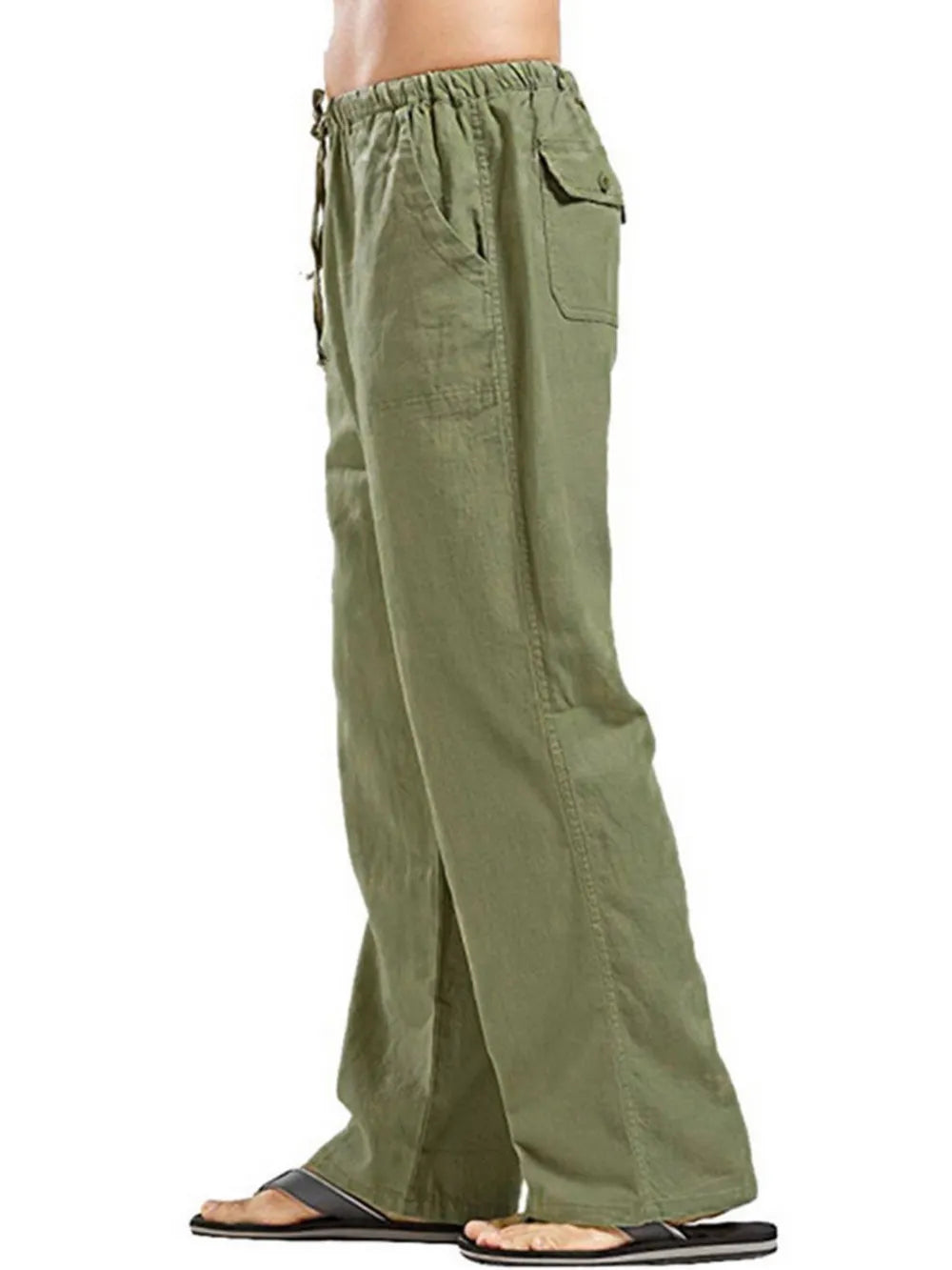 Men's Straight Leg Pants Plus Size.