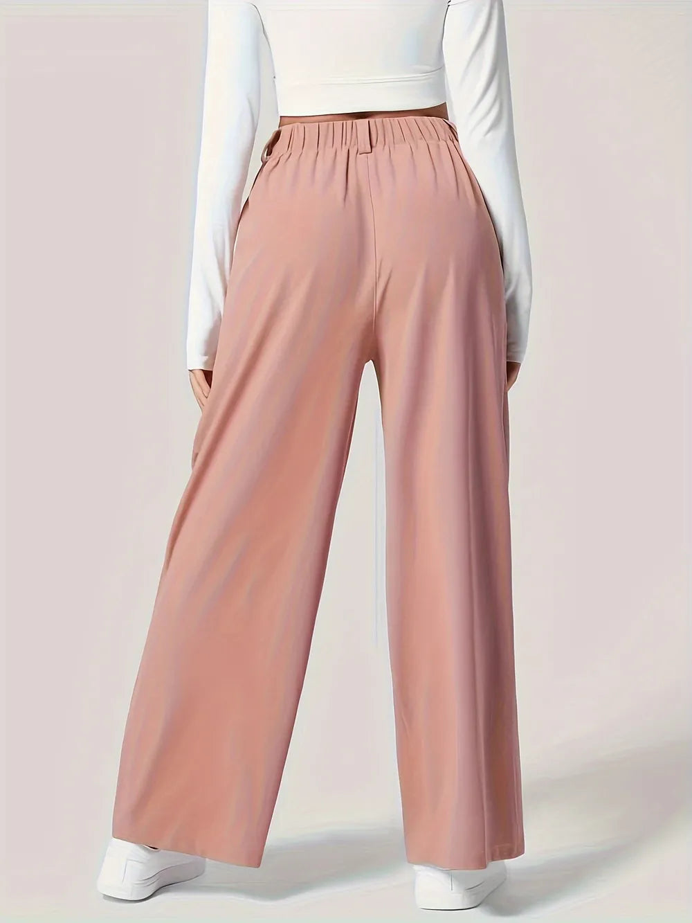 Wide Leg Pants with Pockets for women.